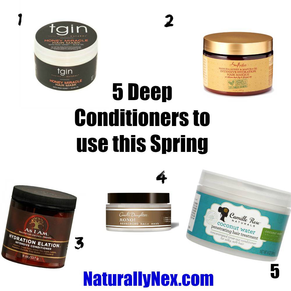 5 Deep Conditioners to use this Spring