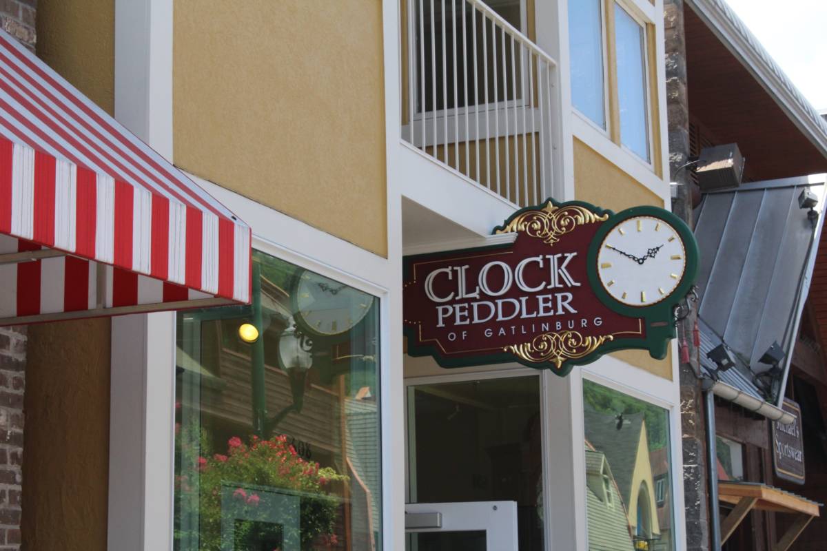 Clock tower Gatlinburg